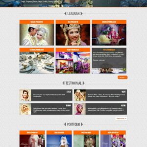 Wida Wedding | Portfolio Web Design Bandung Indonesia