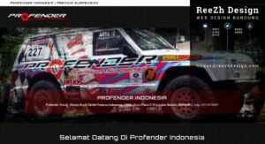 Portfolio Profender Indonesia | Web Design Bandung