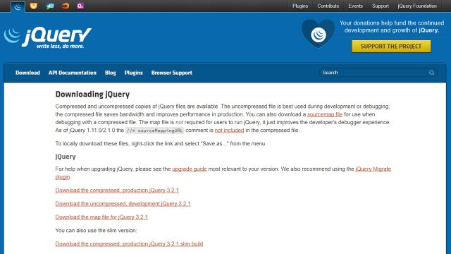 jQuery Javascrip Library
