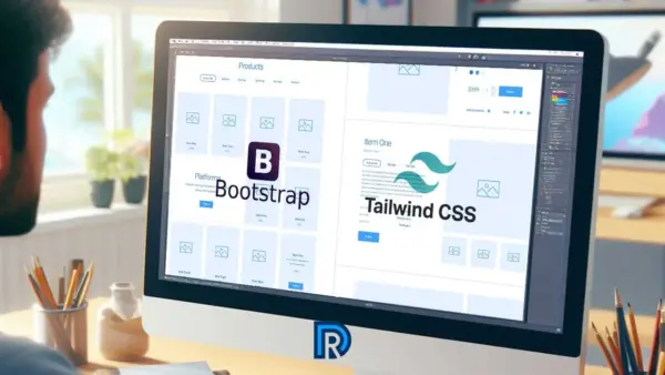 Bootstrap Vs Tailwind: CSS Framework Mana Yang Terbaik? • ReeZh Design